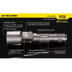 Nitecore P25 Smilodon 27 Nitecore P25 Smilodon -Outdoor Equipment 10 70