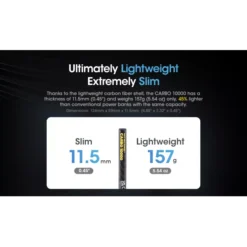 Nitecore Carbo 10000 Power Bank -Outdoor Equipment 20230111103824 58722