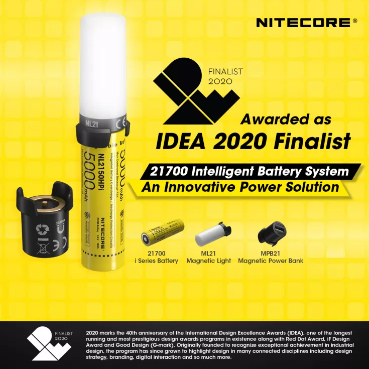 Nitecore 21700 Intelligent Battery System 5 Nitecore 21700 Intelligent Battery System - Image 3