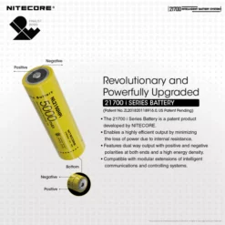 Nitecore 21700 Intelligent Battery System 16 Nitecore 21700 Intelligent Battery System -Outdoor Equipment 21700 Intelligent Battery System 3