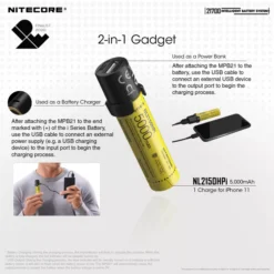 Nitecore 21700 Intelligent Battery System 21 Nitecore 21700 Intelligent Battery System -Outdoor Equipment 21700 Intelligent Battery System 8