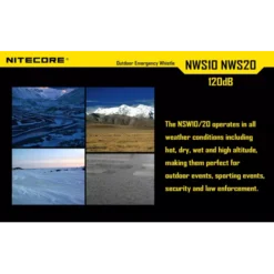 Nitecore NWS10 Whistle -Outdoor Equipment 2 242