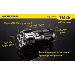 Nitecore TM26 23 Nitecore TM26 -Outdoor Equipment 6 128
