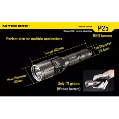 Nitecore P25 Smilodon 25 Nitecore P25 Smilodon -Outdoor Equipment 8 88