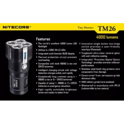 Nitecore TM26 26 Nitecore TM26 -Outdoor Equipment 9 105