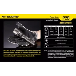 Nitecore P25 Smilodon 26 Nitecore P25 Smilodon -Outdoor Equipment 9 78
