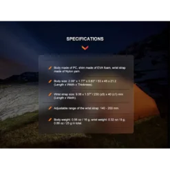 Fenix ALW-01 Wrist Flashlight Holder -Outdoor Equipment ALW 01 07