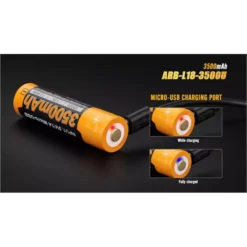 Fenix ARB-L18 18650 3500U Battery -Outdoor Equipment ARB L18 3500U 2