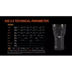 Acebeam X50 2.0 -Outdoor Equipment Acebeam X50 9