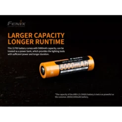 Fenix ARB-L21-5000U 21700 Battery -Outdoor Equipment Fenix ARB L21 5000UU 21700 2