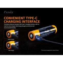 Fenix ARB-L21-5000U 21700 Battery -Outdoor Equipment Fenix ARB L21 5000UU 21700 3