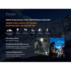 Fenix HM65R ShadowMaster 14 Fenix HM65R ShadowMaster -Outdoor Equipment Fenix HM65R Shadowmaster 3