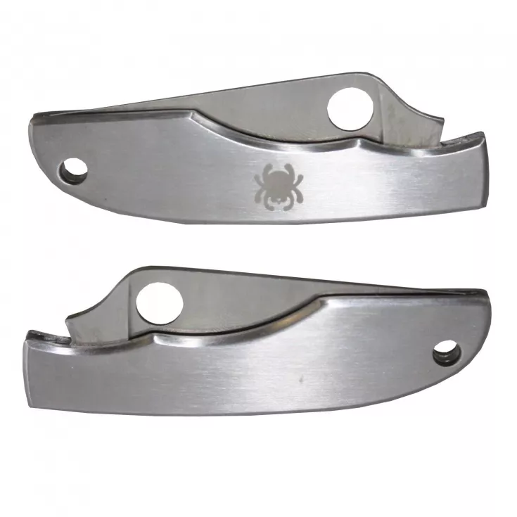 Spyderco Grasshopper SlipIt - Stainless Handle & Plain Blade 4 Spyderco Grasshopper SlipIt - Stainless Handle & Plain Blade - Image 2