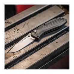 Gerber US Assist - GFN Handle & Plain Stonewash Blade -Outdoor Equipment Gerber US Assist 1205N 2