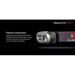 Klarus H1A Titanium 17 Klarus H1A Titanium -Outdoor Equipment H1A T 1