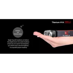 Klarus H1A Titanium 18 Klarus H1A Titanium -Outdoor Equipment H1A T 2