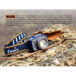 Fenix HL40R -Outdoor Equipment HL40R 2