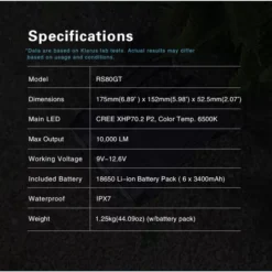 Klarus RS80GT -Outdoor Equipment Klarus RS80GT 11