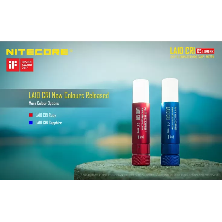 Nitecore LA10 CRI Mini Camping Lantern 5 Nitecore LA10 CRI Mini Camping Lantern - Image 3