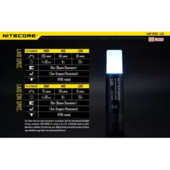 Nitecore LA10 Mini Camping Lantern -Outdoor Equipment LA10 10
