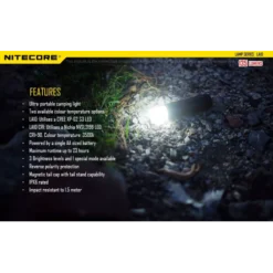 Nitecore LA10 Mini Camping Lantern -Outdoor Equipment LA10 11