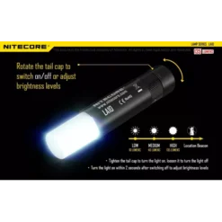Nitecore LA10 Mini Camping Lantern -Outdoor Equipment LA10 6