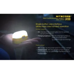 Nitecore LR30 Dual Output Lantern -Outdoor Equipment LR30 7