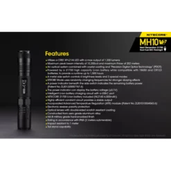 Nitecore MH10 V2 -Outdoor Equipment MH10 V2 10