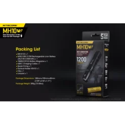 Nitecore MH10 V2 -Outdoor Equipment MH10 V2 11