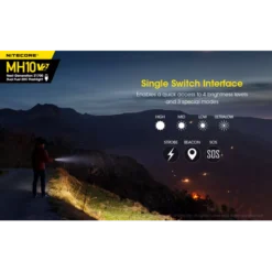 Nitecore MH10 V2 -Outdoor Equipment MH10 V2 8