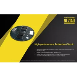Nitecore 21700 NL2140 Li-ion Battery (4000mAh) -Outdoor Equipment NL2140 4