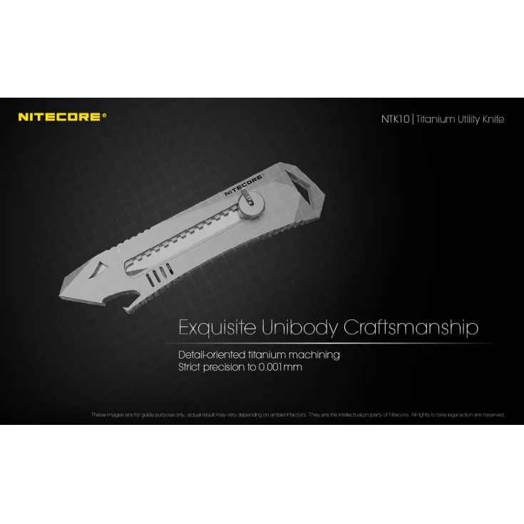 Nitecore NTK10 Titanium Knife 5 Nitecore NTK10 Titanium Knife - Image 3
