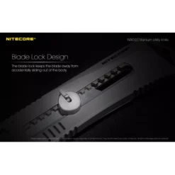 Nitecore NTK10 Titanium Knife 17 Nitecore NTK10 Titanium Knife -Outdoor Equipment NTK10 3