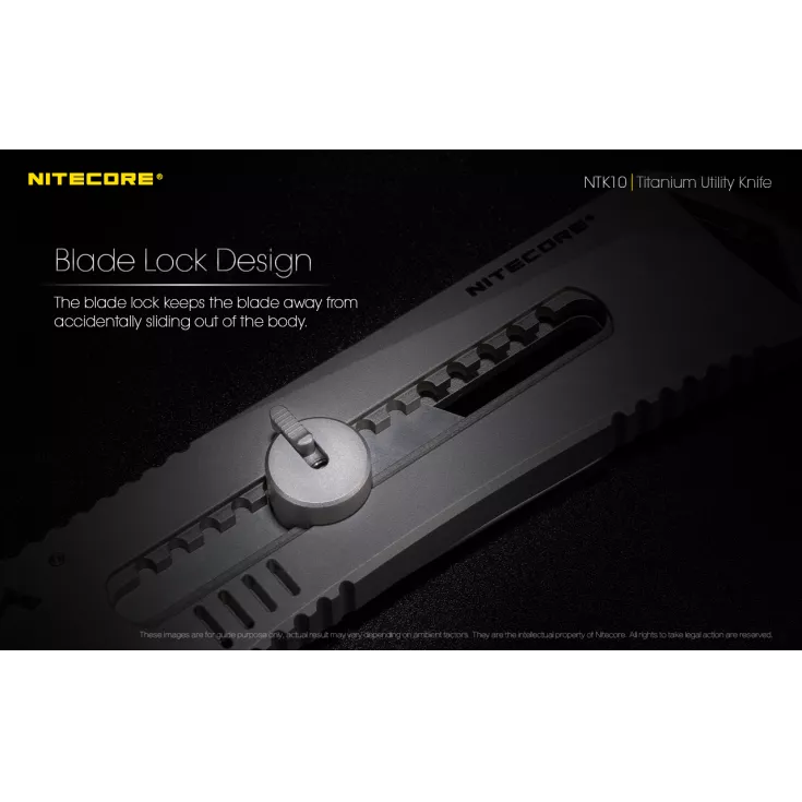 Nitecore NTK10 Titanium Knife 6 Nitecore NTK10 Titanium Knife - Image 4