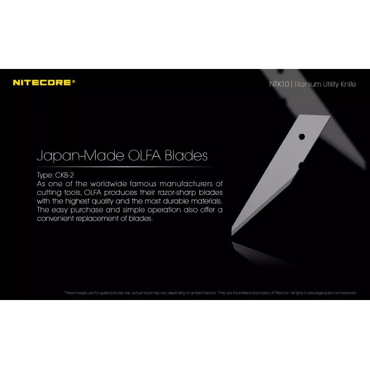 Nitecore NTK10 Titanium Knife 7 Nitecore NTK10 Titanium Knife - Image 5