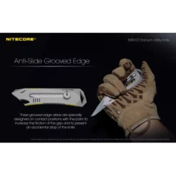 Nitecore NTK10 Titanium Knife 21 Nitecore NTK10 Titanium Knife -Outdoor Equipment NTK10 7