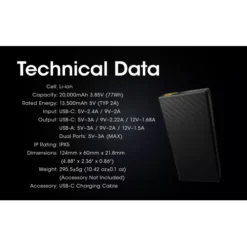 Nitecore Carbo 20000 Power Bank -Outdoor Equipment Nitecore Carbo 20000 11