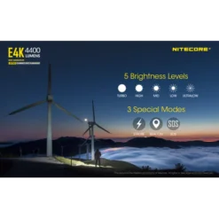 Nitecore E4K 22 Nitecore E4K -Outdoor Equipment Nitecore E4K 8