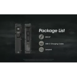 Nitecore EDC27 -Outdoor Equipment Nitecore EDC27 9