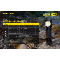 Nitecore HC35 -Outdoor Equipment Nitecore HC35 10