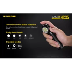 Nitecore HC35 -Outdoor Equipment Nitecore HC35 8