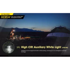 Nitecore HC65 V2 -Outdoor Equipment Nitecore HC65 V2 5