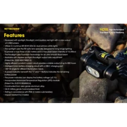 Nitecore HC68 -Outdoor Equipment Nitecore HC68 11