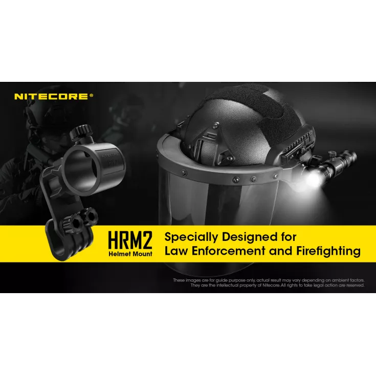 Nitecore HRM2 Helmet Mount 4 Nitecore HRM2 Helmet Mount - Image 2