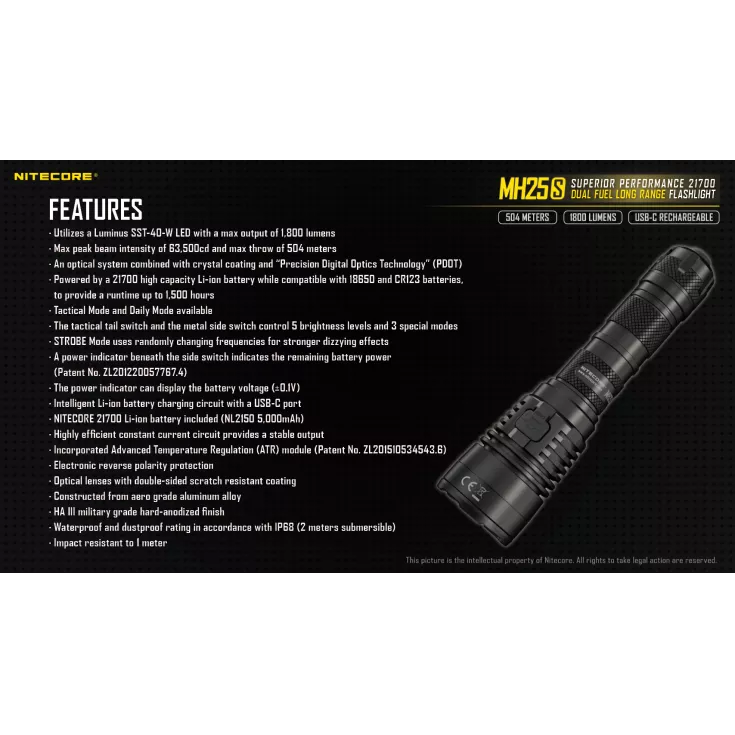 Nitecore MH25S 14 Nitecore MH25S - Image 12