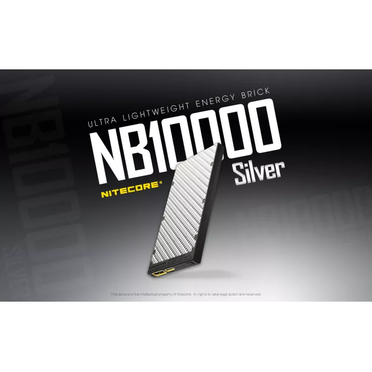 Nitecore NB10000 Silver Power Bank 4 Nitecore NB10000 Silver Power Bank - Image 2