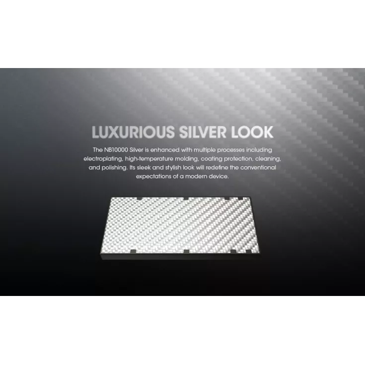 Nitecore NB10000 Silver Power Bank 5 Nitecore NB10000 Silver Power Bank - Image 3