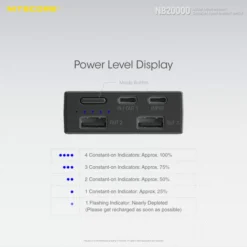 Nitecore NB20000 Power Bank -Outdoor Equipment Nitecore NB20000 10