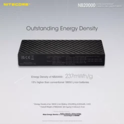 Nitecore NB20000 Power Bank -Outdoor Equipment Nitecore NB20000 8