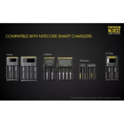 Nitecore 18650 Li-ion Battery (3200mAh) NL1832 -Outdoor Equipment Nitecore NL1832 8